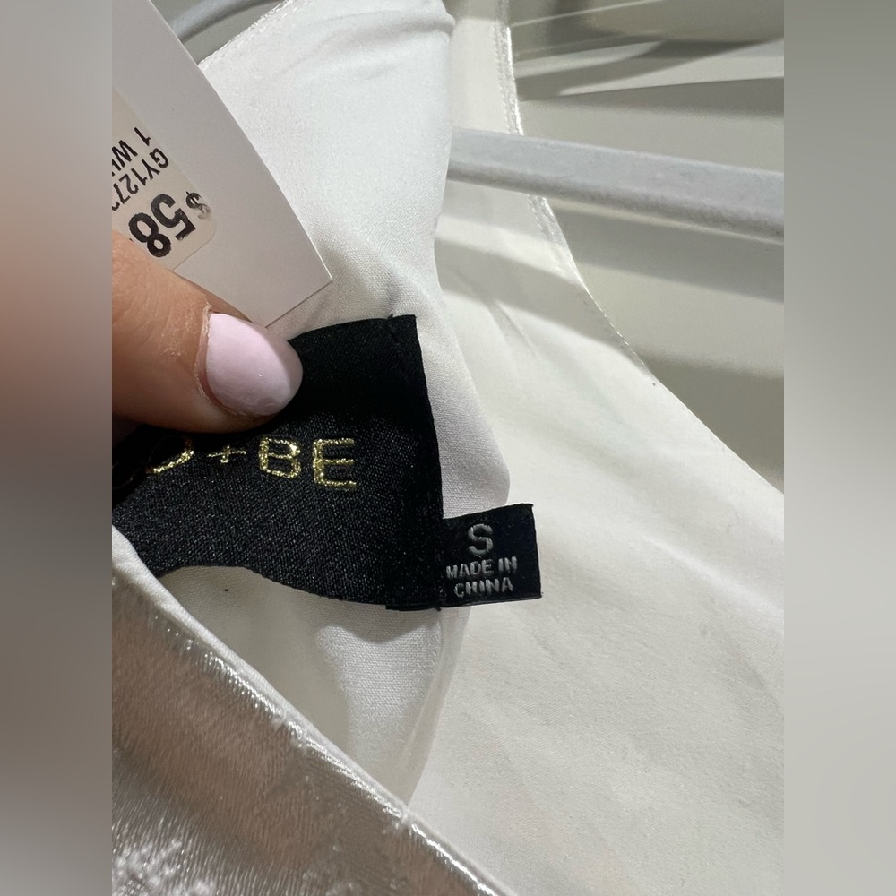 Do + Be White Off the Shoulder Dress - Picture 4 of 5
